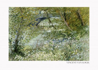 River Bank In Springtime (1887) Horisontal