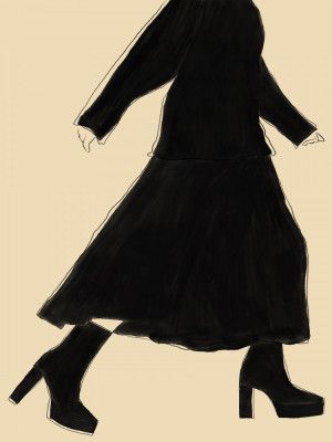 Stride in Black