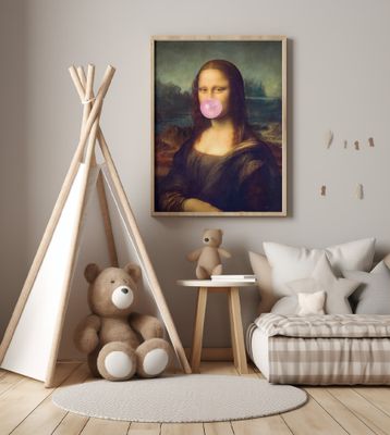 Mona Lisa Bubble Gum