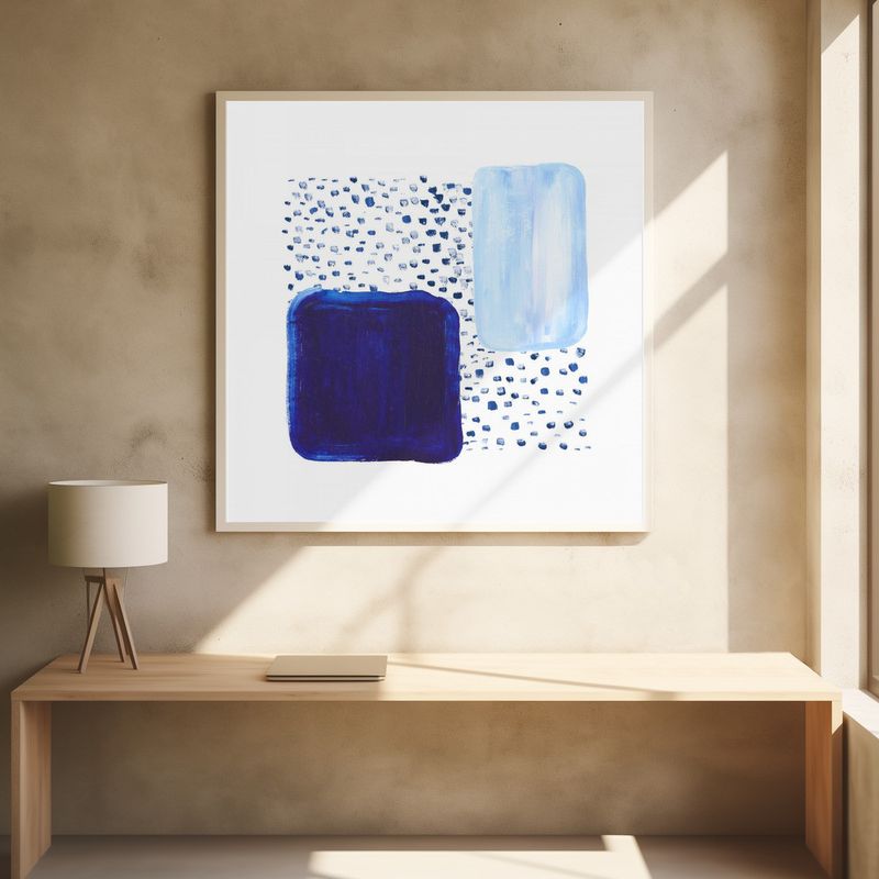 (p) Over the Blue Rain Is Land