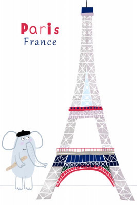 "Landmark25" Eiffel Tower, Paris