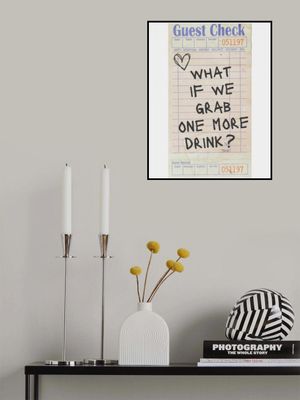 One More Drink   Black