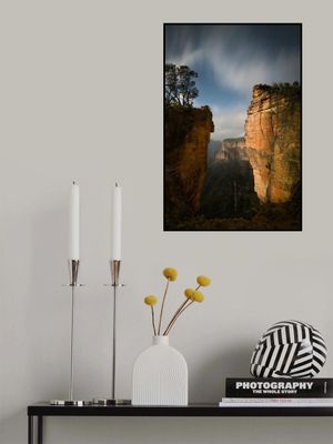 Moonlight over Blue Mountains