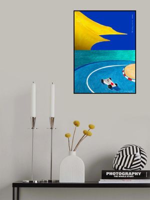 Monaco Grand Prix, Race Car On The French Riviera Overlooking The Mediterranean Sea