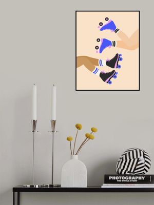 Bold Retro Roller Skates