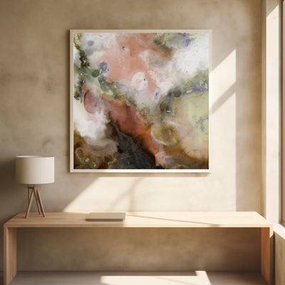 Vibrant Fusion Of Colors