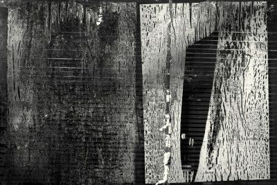 Monochrome Texture With Contrasting Black And White Patterns