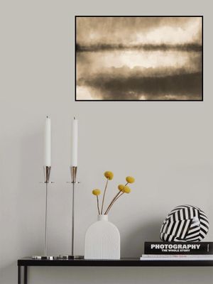 Abstract Landscape. Sunrise.