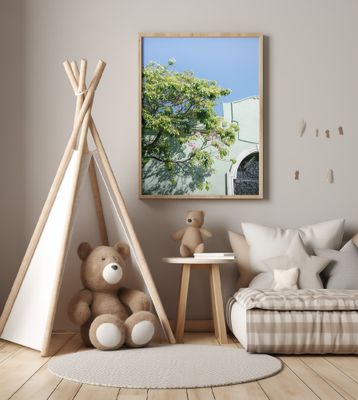 Pastel Oaxaca Architecture | Mexico travel photography