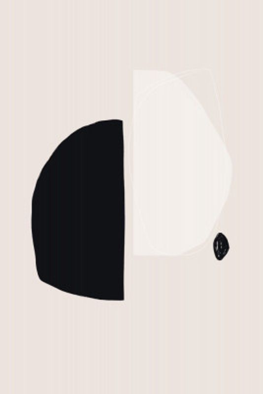 Black And White Geometric Shapes