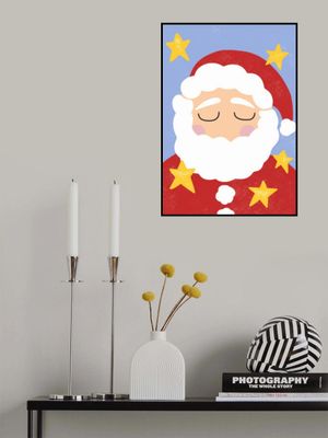 Santa Claus with Stars