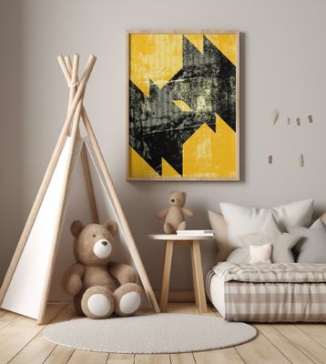 Abstract Geometric Artwork