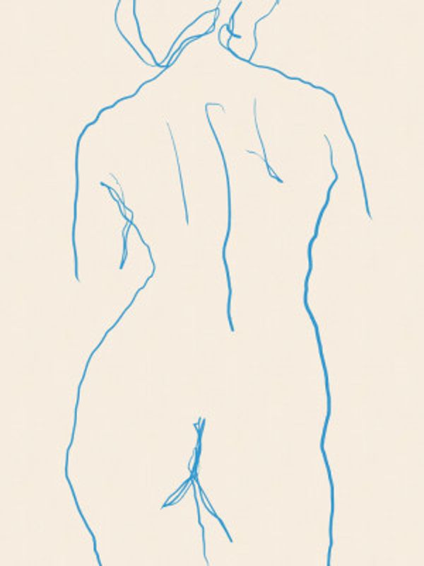 Life Drawing Sketch 7b