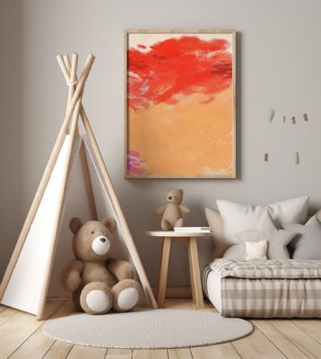 Vibrant Colorful Blending Seamlessly