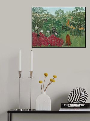 Tropical Forest With Monkeys (1910)