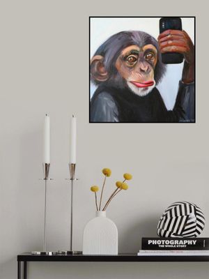 Chimp's Selfie Moment