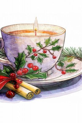 Christmas In a tea Cup No6