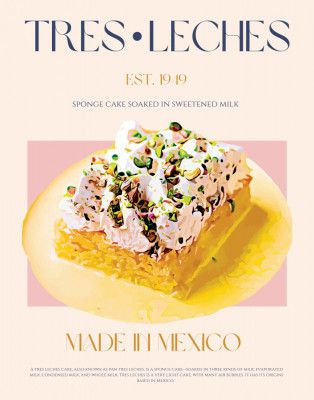 Tres Leches Print