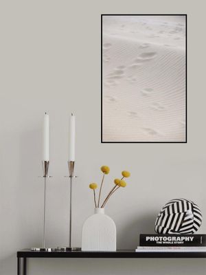 Sand Ripples And Footprints