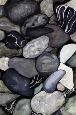 Beach stones