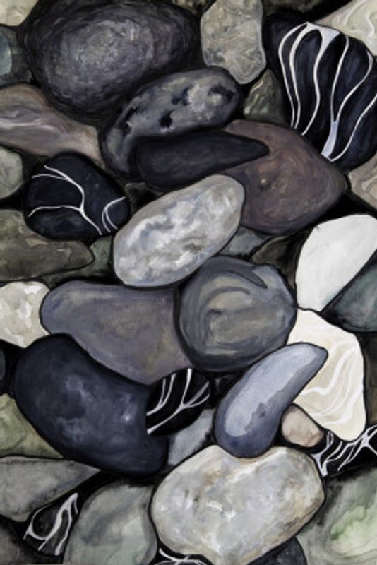 Beach stones