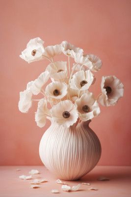 Poppies in Porcelain