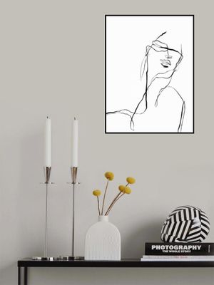 Portrait Sketch In Ink 02