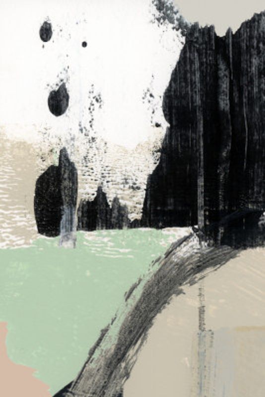 Dynamic Brushstrokes And Monochrome Contrasts