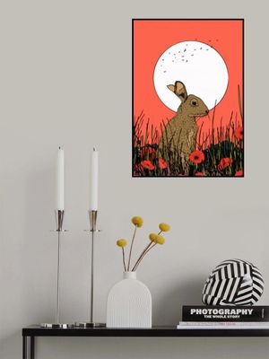 Hare In Poppies