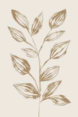 Earthy Leaf Sketch
