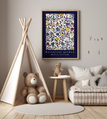 Expectant Iteration Botanical Garden Pattern