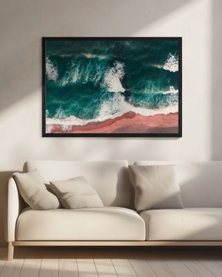 Vibrant Ocean Waves