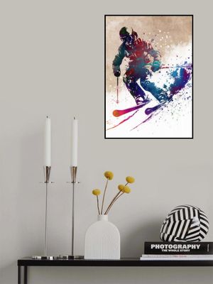 Sport Skiing art