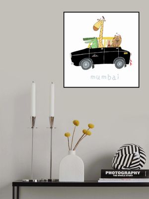 Jungle Animals take a Ride in the Famous Mumbai Taxi