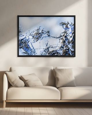 Contemporary Art - Maya Blue Bliss