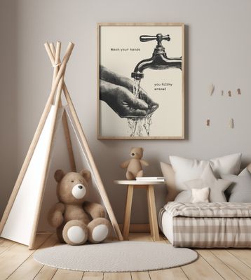 Wash Your Hands You Filthy Animal