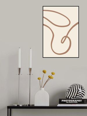 Abstract Lines Mocha 3