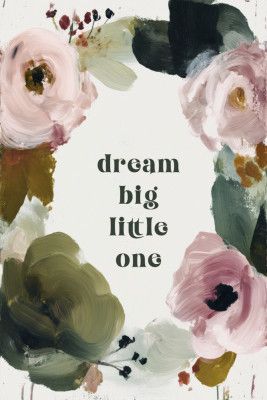 Dreambig(flowery)