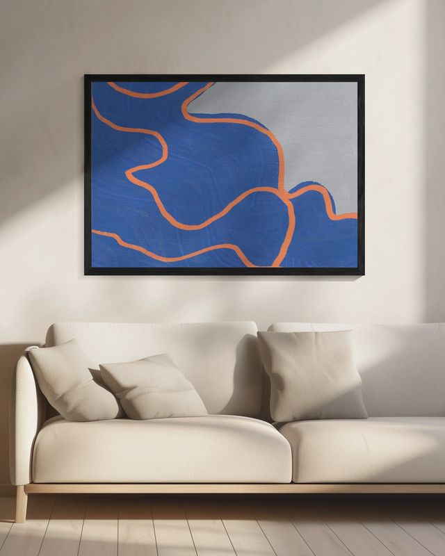 Large abstract - Color flow