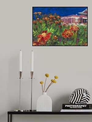 Marigold Oil On Canvas