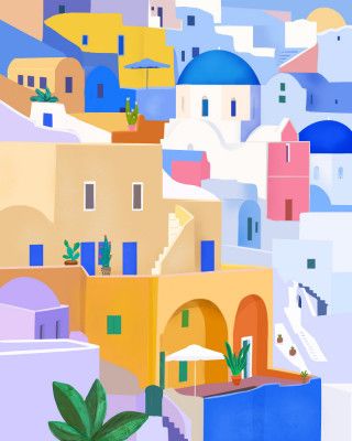 Mediterranean Townscape