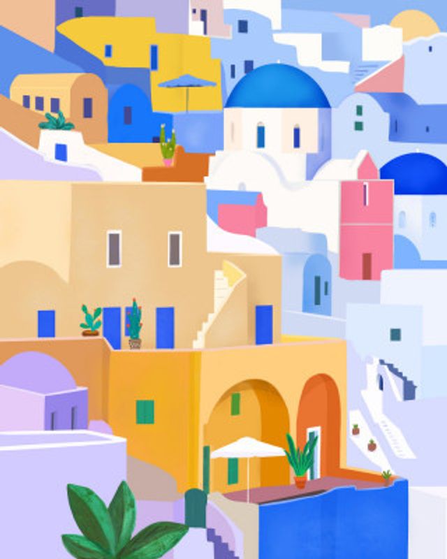 Mediterranean Townscape