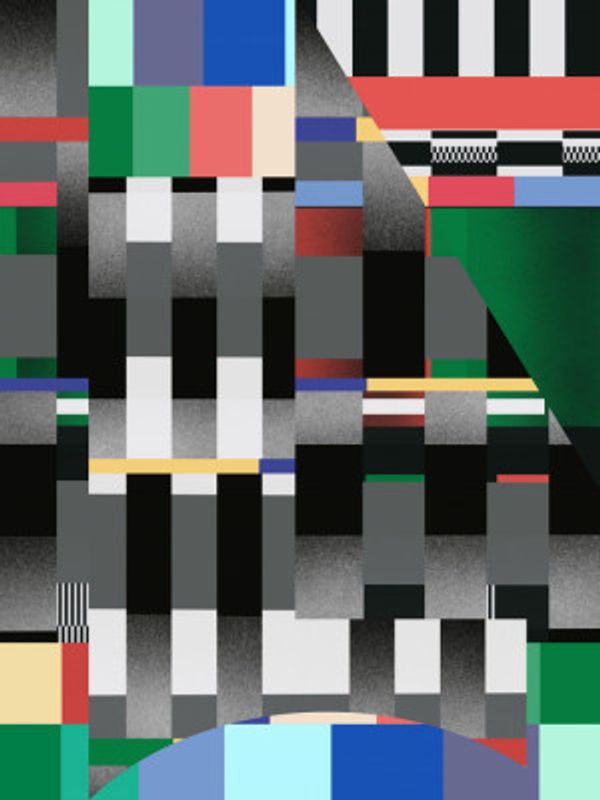 Glitch abstract artwork 01