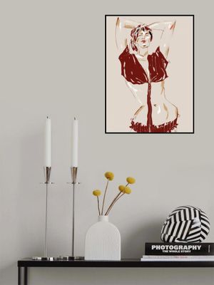 Portrait Of A Model Beige