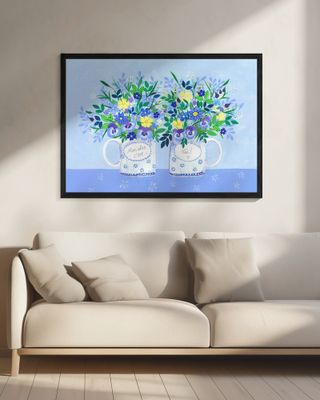 Floral Dreams in Cups