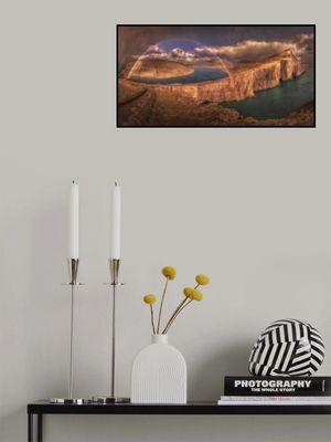 Lake beneath the rainbow