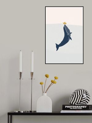 Blue Whale Sailing Boat