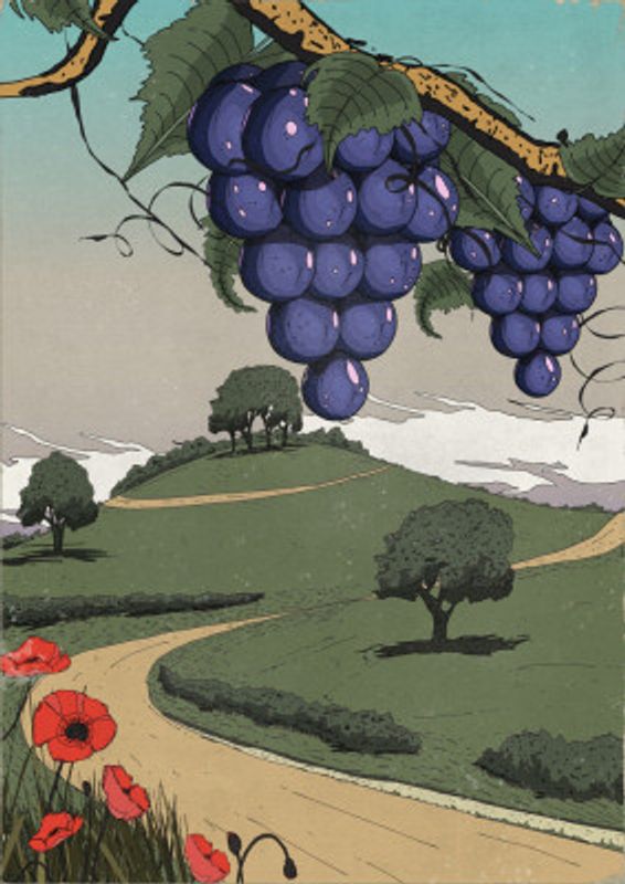 France Travel Poster