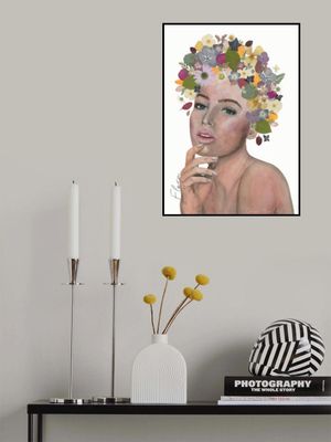 Woman with a Floral Crown