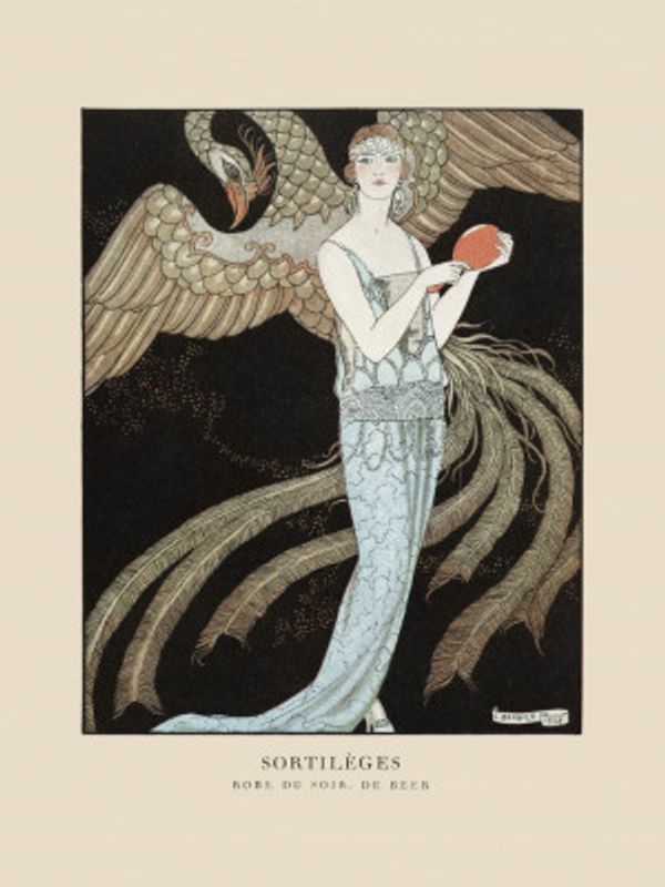Sortilèges Evening Dress, De Beer (1922) By George Barbier